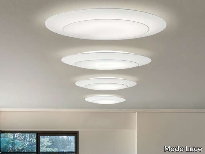 RING TONDA - Technical fabric wall lamp / ceiling lamp _ Modo Luce