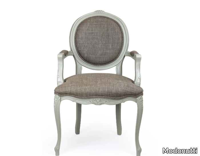 P 229 EMILIE - Medallion beech chair with armrests _ Modonutti