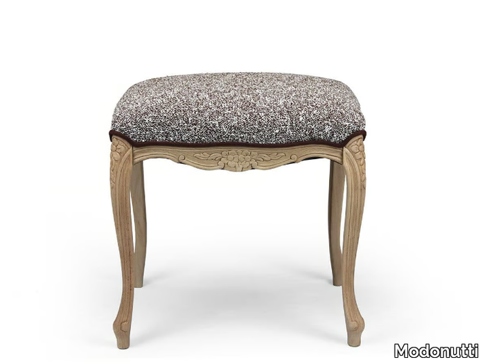 POUF 700 YVONNE - Low upholstered fabric stool _ Modonutti