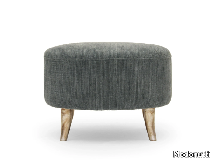 POUF ZAIRE - Oval upholstered fabric pouf _ Modonutti