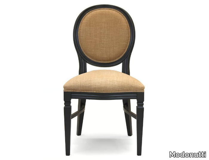 S 196/I ALINE - Stackable medallion fabric chair _ Modonutti