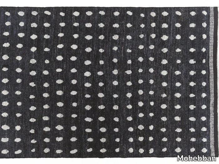 WOOLAND DOTS - Hand-knotted rectangular wool rug _ Mohebban