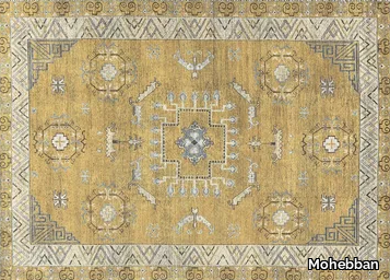 KHOTAN - KH104A - Patterned handmade rug _ Mohebban