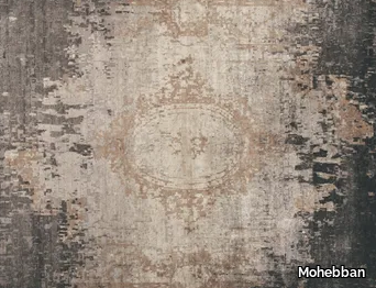 LOFT L216A - Rectangular viscose rug _ Mohebban