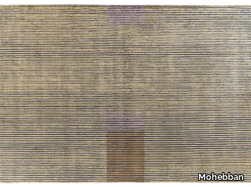 LINES - L3 - Handmade viscose rug _ Mohebban