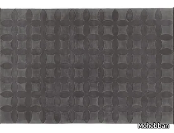 TWIGGY SLATE GRAY - Hand-tufted rectangular wool rug _ Mohebban