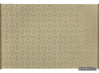 TWIGGY TAUPE - Hand-tufted rectangular wool rug _ Mohebban