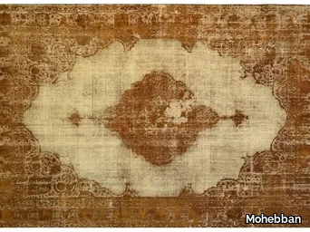 VINTAGE CARAMEL BROWN - Vintage style custom rug _ Mohebban