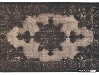 VINTAGE DARK BROWN - Vintage style custom rug _ Mohebban