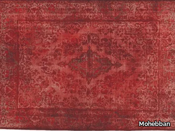 VINTAGE RED - Vintage style custom rug _ Mohebban