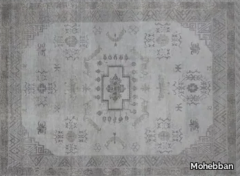 KHOTAN - KH104B - Patterned handmade rug _ Mohebban