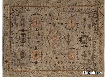 KHOTAN - KH109 - Patterned handmade rug _ Mohebban