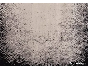 LOFT L108B - Patterned handmade Bamboo silk rug _ Mohebban