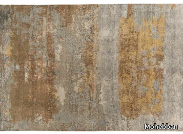 LOFT L161B - Rectangular handmade Bamboo silk rug _ Mohebban