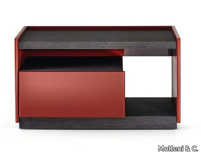 5050 - Wooden bedside table with drawers _ Molteni & C.