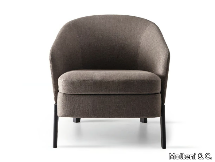 CHELSEA - Armchair with armrests _ Molteni & C.