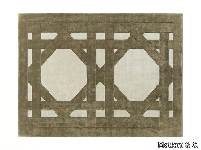 CORBA - Rectangular rug with geometric shapes _ Molteni & C.