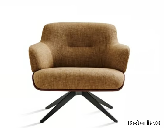 KENSINGTON - Fabric armchair with armrests _ Molteni & C.