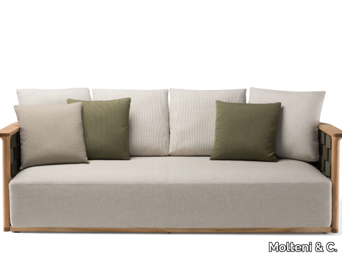 PALINFRASCA - 2 seater garden sofa _ Molteni & C.