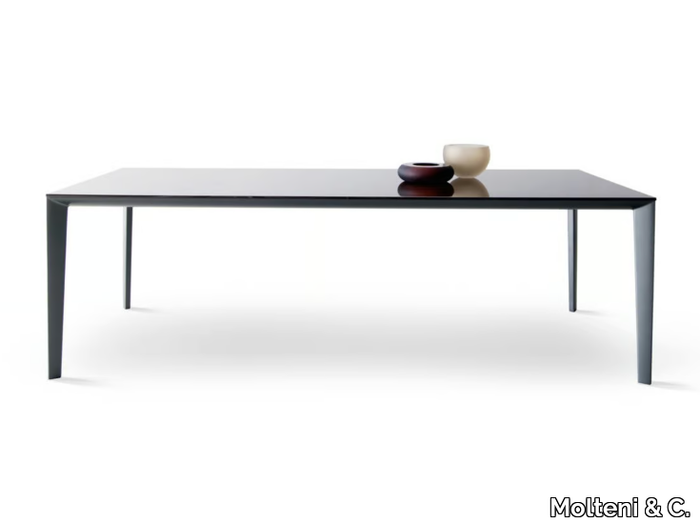 FILIGREE - Rectangular wooden dining table _ Molteni & C.