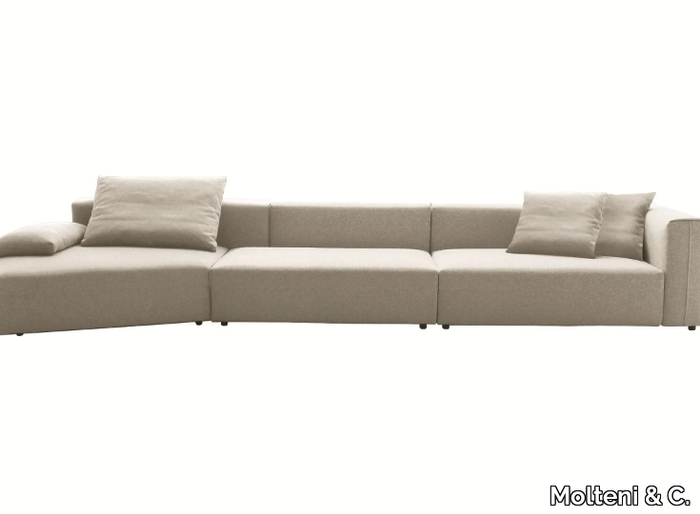 FREESTYLE - Modular sectional fabric sofa _ Molteni & C.