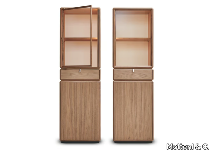 TEOREMA - Modular wooden highboard _ Molteni & C.