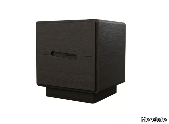 MALIBÙ - Ash bedside table with drawers _ Morelato