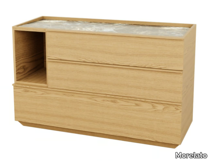 DUKE - Ash chest of drawers _ Morelato