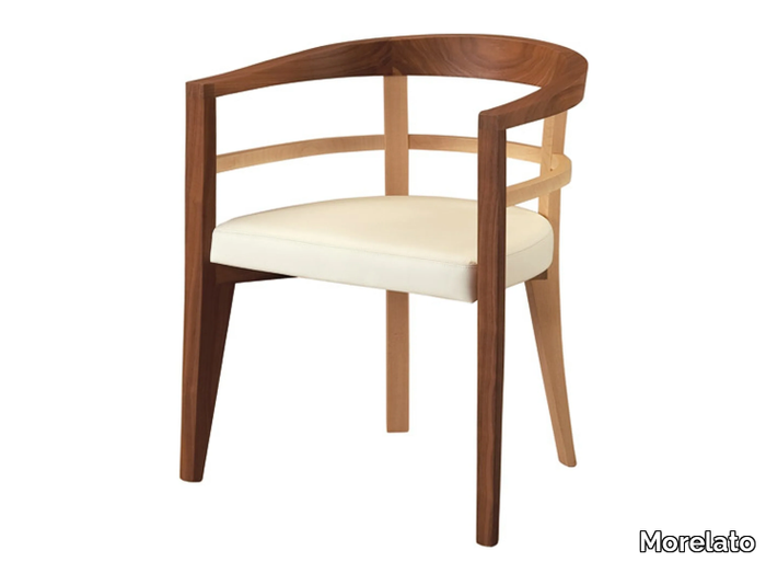 BRAMANTE - Maple easy chair with armrests _ Morelato