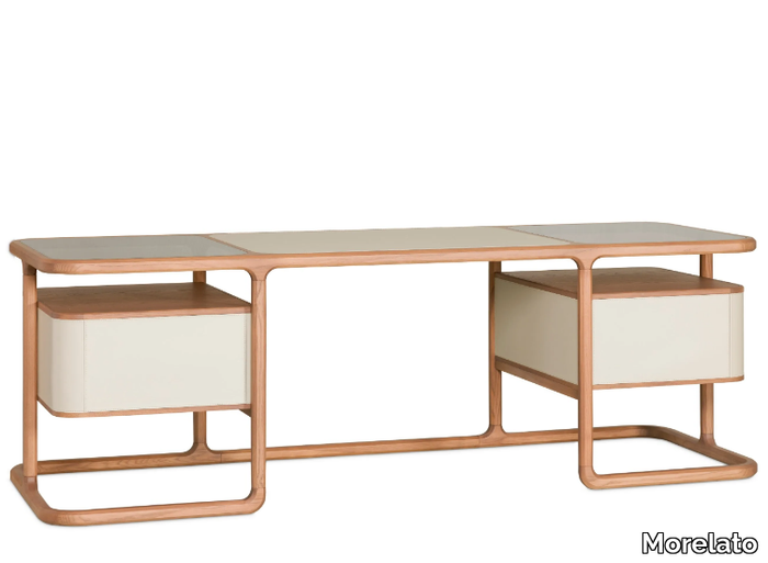 ISABEL - Rectangular wooden writing desk _ Morelato