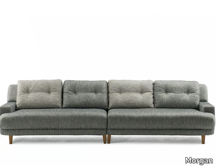 BROMPTON - Modular fabric sofa _ Morgan