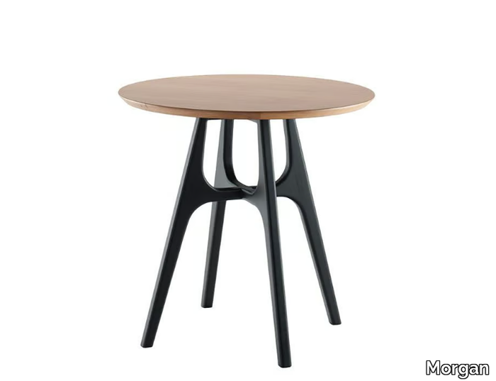 OSLO - Round wooden dining table _ Morgan