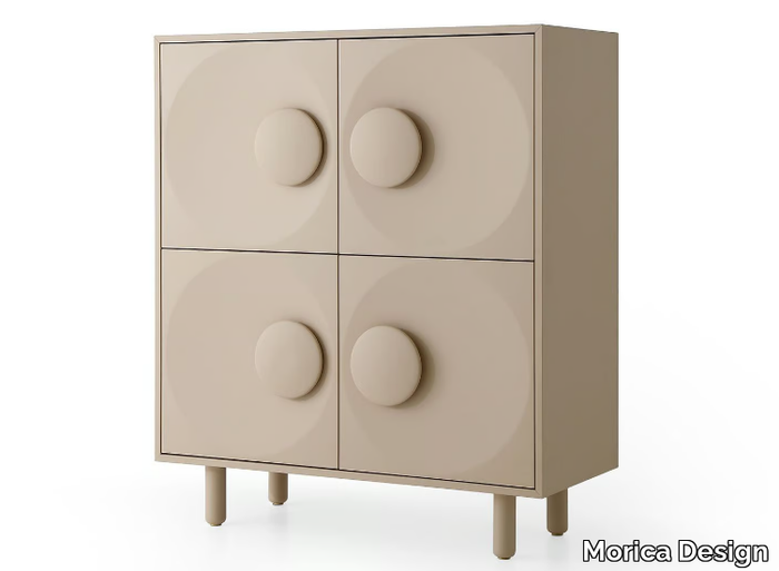 BARDOT BOX - MDF highboard with doors _ Morica Design