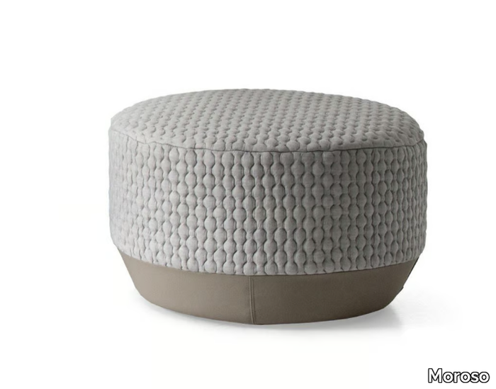 BIKINI ISLAND - Upholstered round pouf _ Moroso