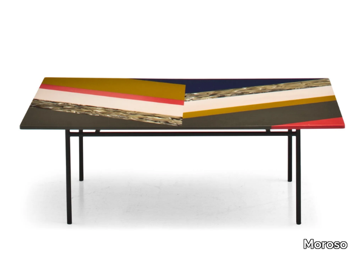 FISHBONE - Rectangular methacrylate coffee table _ Moroso