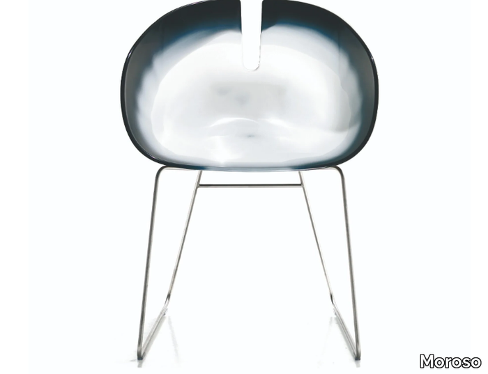 FJORD H - Sled base technopolymer chair _ Moroso