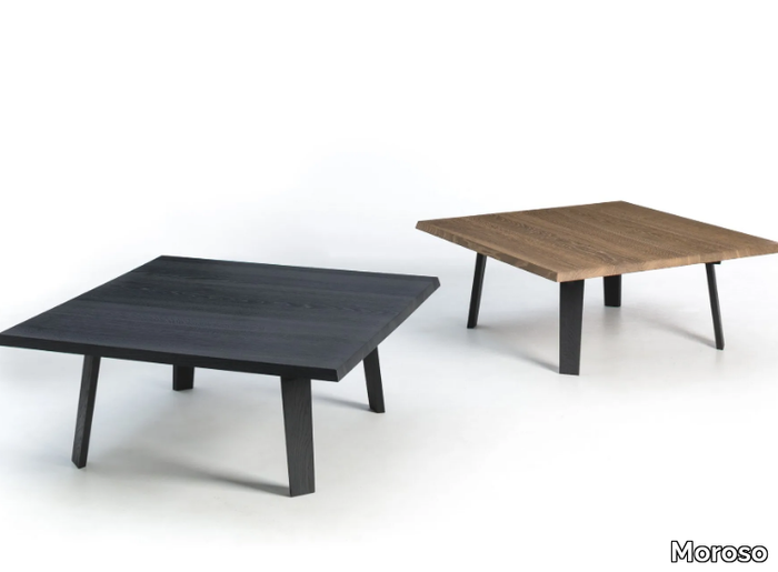 IL NATURALE - Square oak coffee table _ Moroso