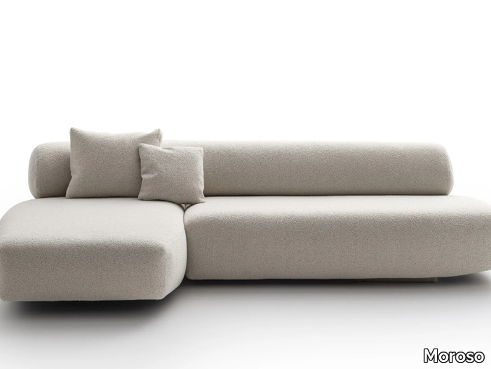 GOGAN - Sectional fabric sofa with removable cover _ Moroso