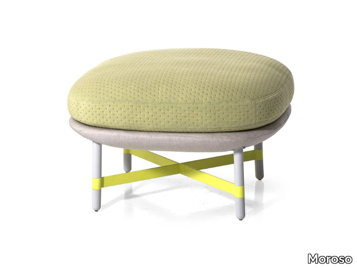 OTTOMAN - Upholstered fabric footstool _ Moroso