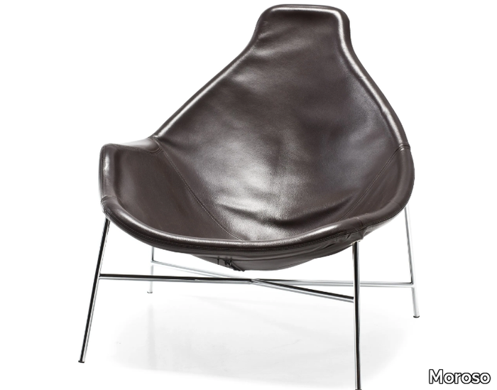 TIA MARIA - Leather armchair _ Moroso