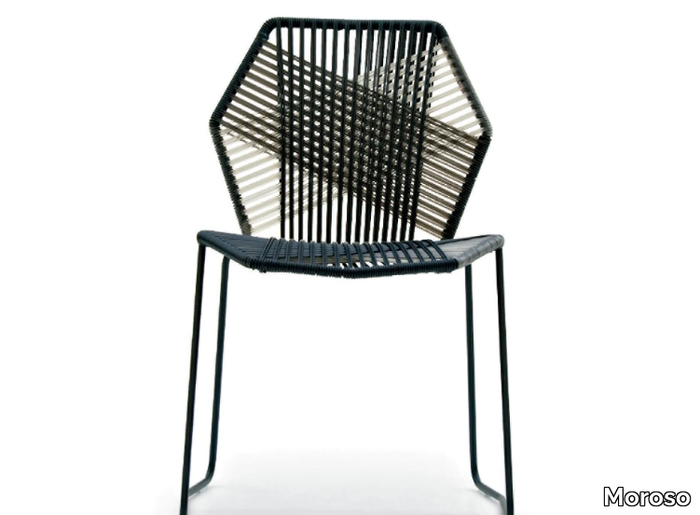 TROPICALIA - Polymer cord woven chair _ Moroso