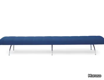 WAITING - Backless fabric bench seating _ Moroso