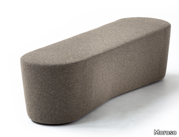 TABA - Oval fabric pouf _ Moroso