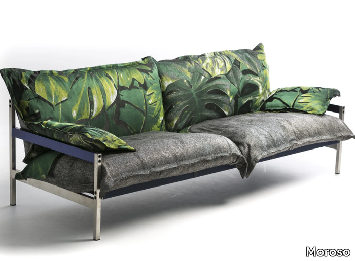 IRON MAIDEN - 3 seater sofa with removable cover _ Moroso