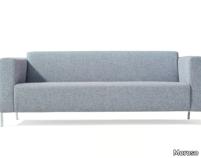 STEEL - Fabric or leather sofa _ Moroso