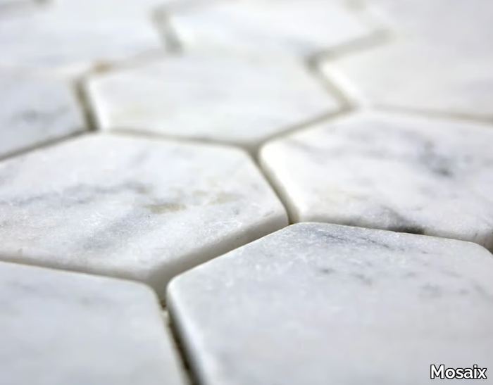 MARMO - 5692627 - Carrara marble mosaic _ Mosaix