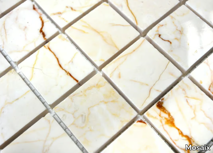 MARMO - 5835260 - Golden Cream marble mosaic _ Mosaix