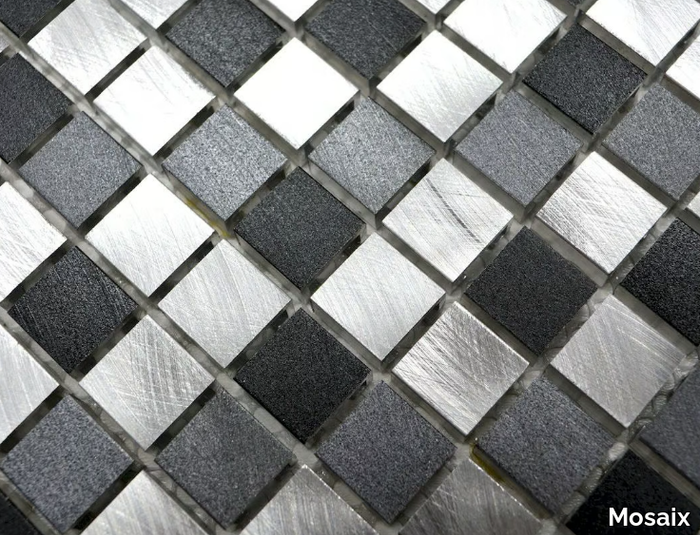 MIX COLD - Aluminium mosaic _ Mosaix