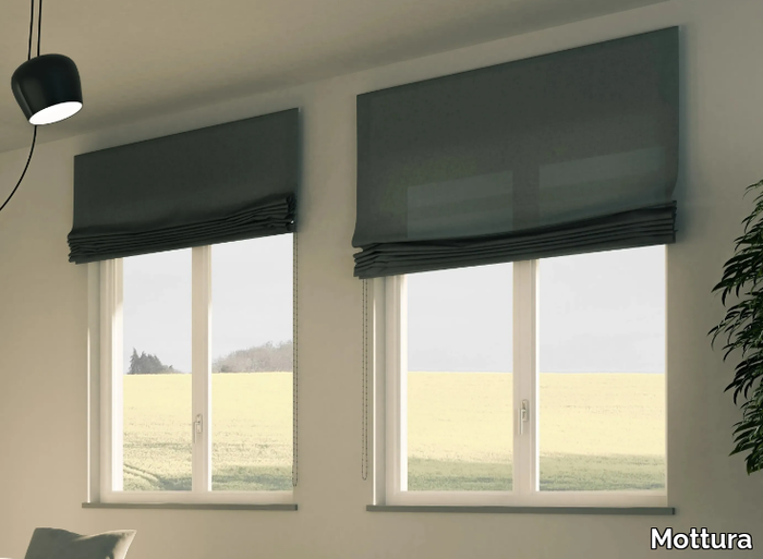 ROTARY 439 - Aluminium roman blinds headrail _ Mottura