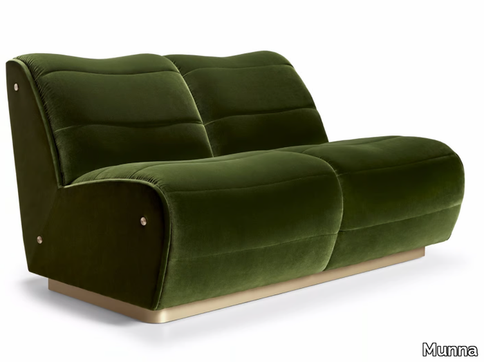 NEWMAN - 2 seater velvet sofa _ Munna